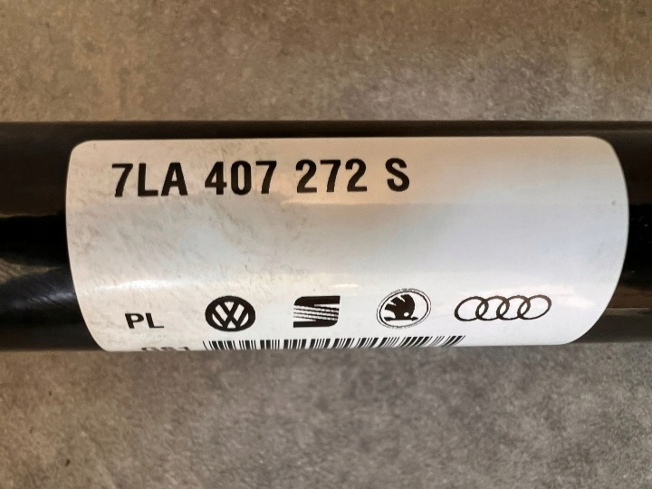фото №7, Нова піввісь напіввісь передня права vw transporter t6.1 7la407272s