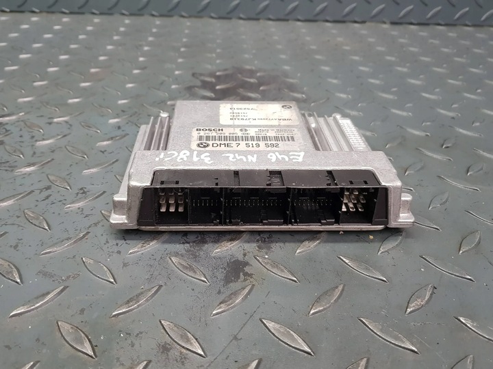 фото №5, Компьютер блок управления двигателя 7 519 592 bmw e46 318ci 318i n42 механическая коробка передач дорестайлинг