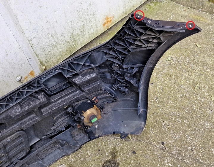 фото №13, Mercedes c-klasa w204 a2048850025 07-11 бампер перед