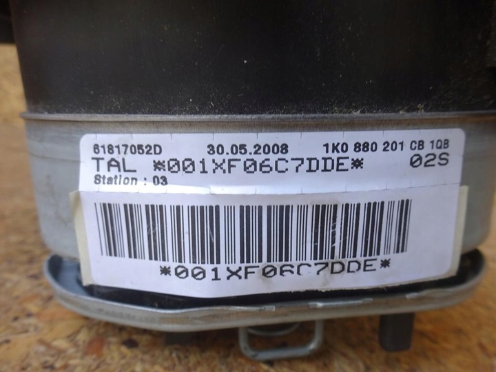 фото №12, Golf vi passat b6 scirocco подушка безопасности подушка безопасности водителя 1k0880201cb