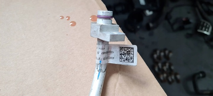 фото №8, Q7 4m ii шланг трубка кондиционера 3.0 tdi 4m0816721bb