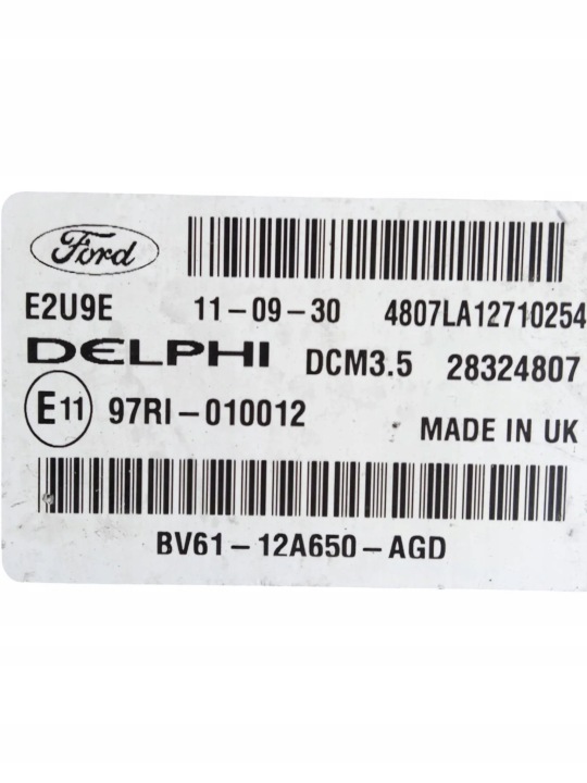 фото №5, Ford focus mk3 2.0 tdci компютер двигуна bv61-12a650-agd