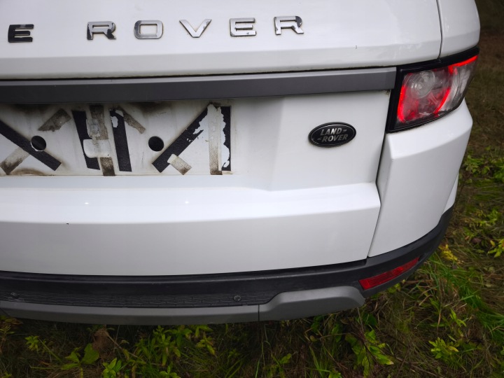 фото №10, Land rover range rover evoque l538 2.2 fuji білий 867 кришка багажника