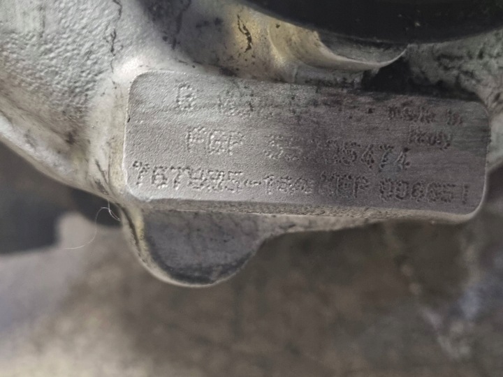 фото №12, Турбокомпресор opel vectra c zafira b fiat croma ii 1.9 cdti 8v 55205474
