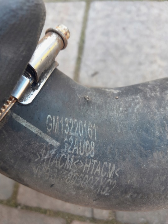 фото №2, Opel insignia 2.8 opc трубка /  шланг інтеркулер 13220161