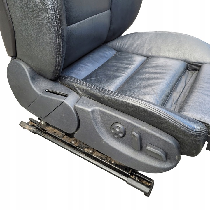 фото №7, Audi a6 c6 s-line сиденье правый электрический с подогревом kubełkowy чёрный soul