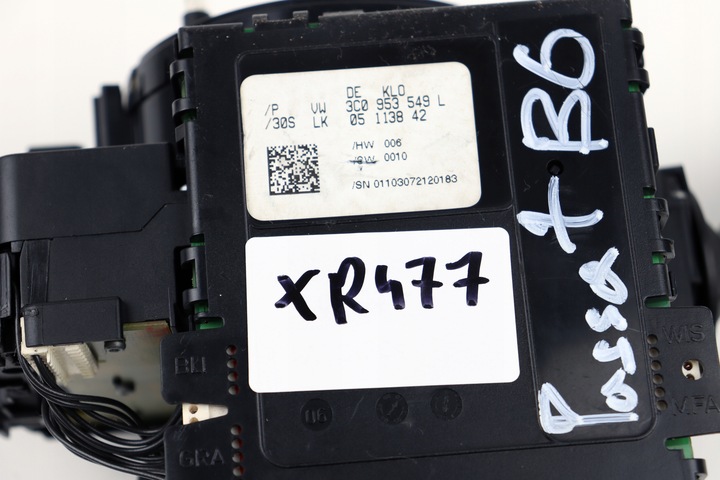 фото №11, Vw passat b6 перемикач комбінований круїз-контроль стрічка fis sedan