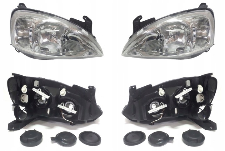 фото №1, Фара лампа opel corsa combo c 00-03 l+p tyc