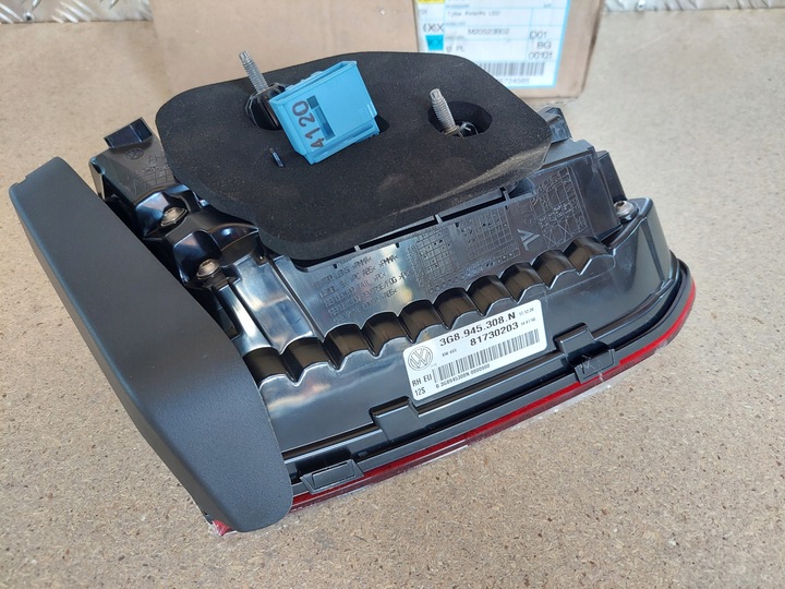 фото №5, Vw arteon лампа led правая w крышка багажника новая