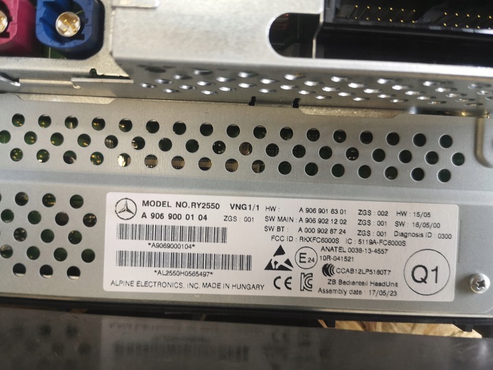 фото №7, Mercedes sprinter 906 радіо навігація рестайлінг a9069000104