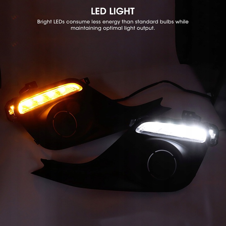 фото №8, Света do движения дневного led 5000-8000k подходят do suzuki swift 2018-2019