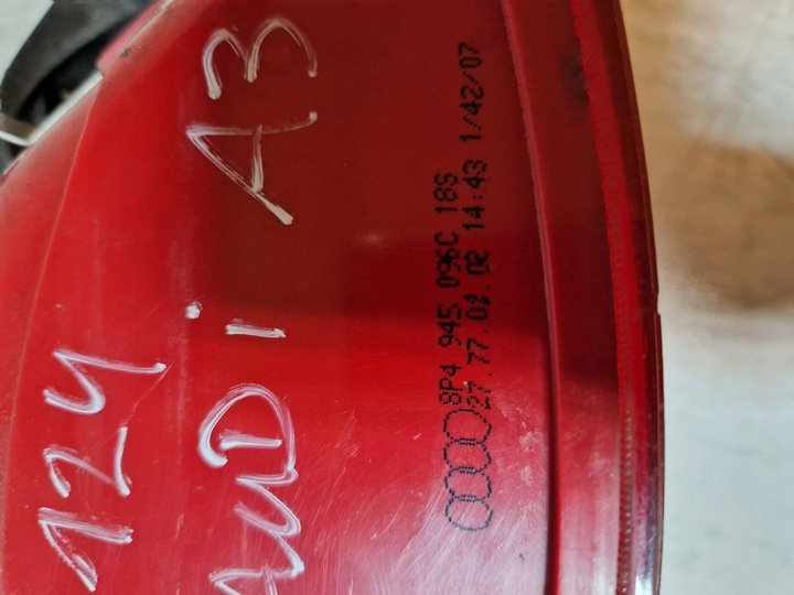 фото №7, Audi a3 s3 a3 sportback 8p лампа правая задняя 8p4945096c