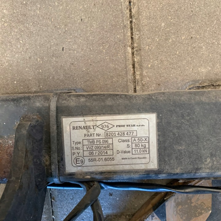 фото №5, Renault espace v hak буксирувальний 8201428477 10r-036082