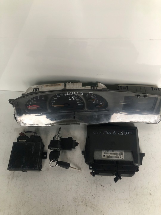 фото №1, Блок управления набор стартовый opel vectra b 2.2 dti 0281010271