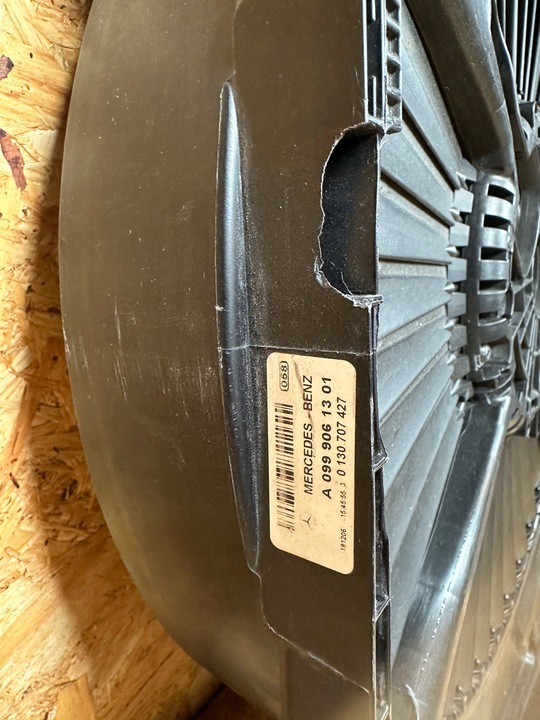 фото №9, Mercedes a0999061301 вентилятор