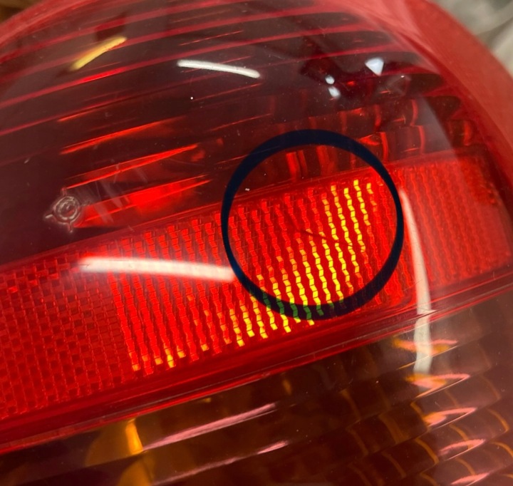 фото №13, Фара зад задняя правая renault twingo i 93-07r вкладка лампы 7700426320 оригинал