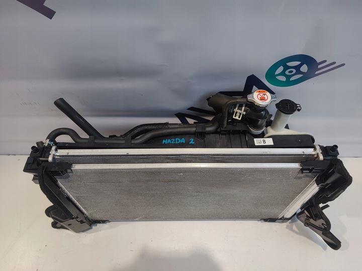 фото №13, Pas переднее усилитель радиатор вентилятор toyota yaris iv 4 mazda 2