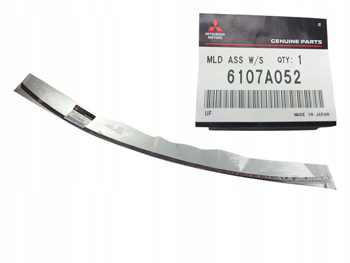 фото №1, Mitsubishi outlander iii прокладка планка стёкла передний лобовой оригинал