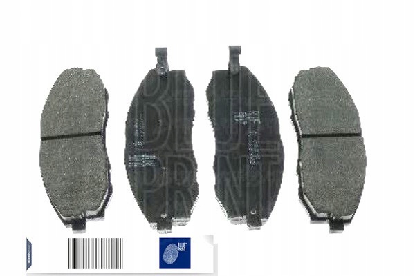 фото №13, Набір - комплект гальмівні колодки гальмівних [блакитний print]