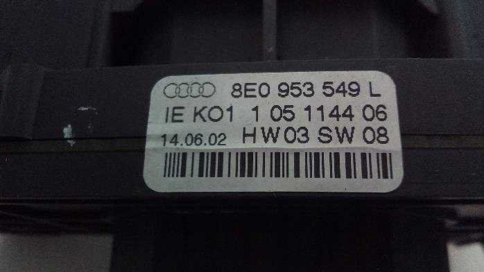 фото №7, Переключатель комбинированный audi a4 b6 8e0953549l