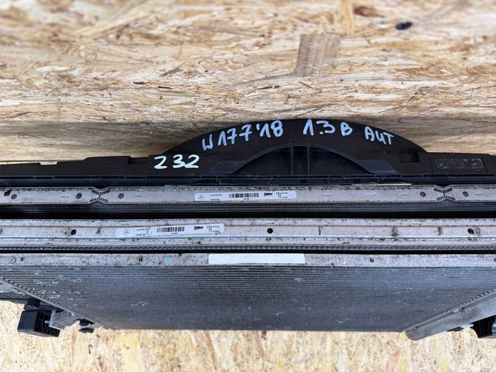 фото №8, Комплект радіатор радіатор вентилятор mercedes w177 w247 h247 w118 1.3b