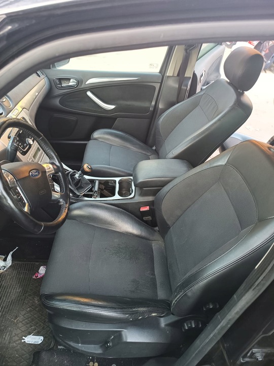 фото №4, Сиденья i i ii 1 i 2 ряд ford s-max mk1 комплект полукожа