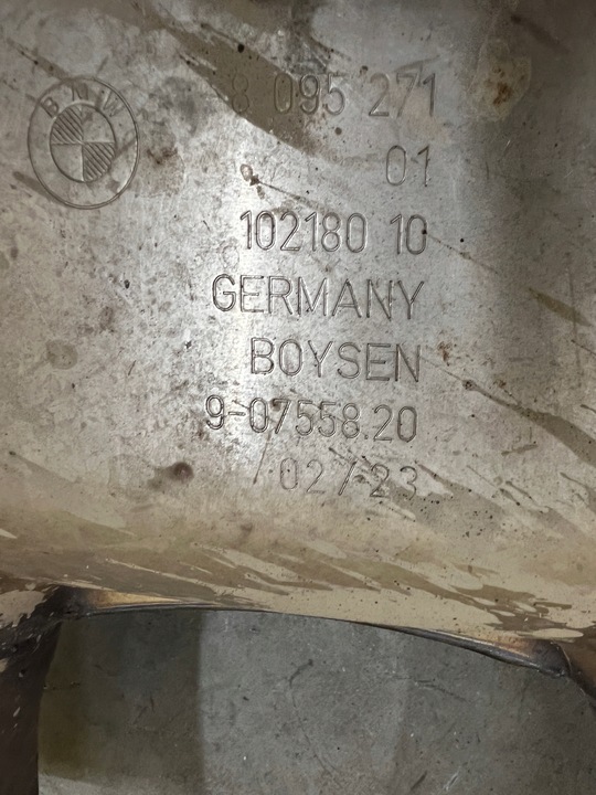 фото №8, Катализатор глушитель труба выпускная выхлоп bmw m5 f90