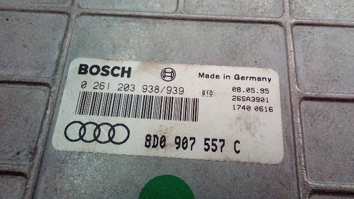 фото №6, Комп'ютер двигуна audi a4 b5 1,8 b 8d0907557c