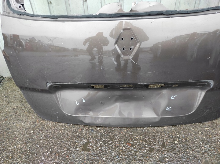 фото №3, Renault grand scenic iii 3 09- крышка багажника зад