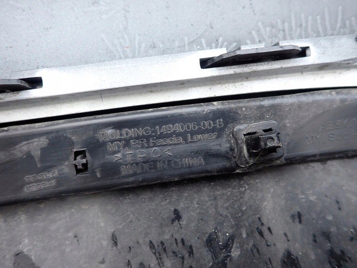 фото №14, Tesla модель y 20- бампер зад задний pdc