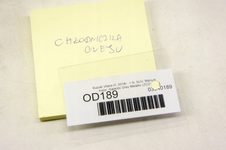 фото №6, Od189 suzuki vitara iii 1.0i радіатор масла