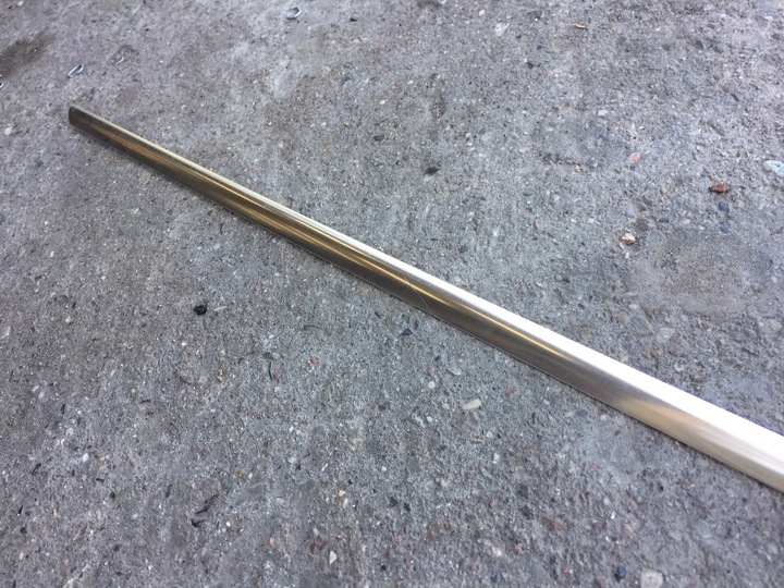 фото №5, Audi a3 8p cabrio планка крышная хром левый зад