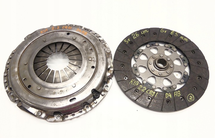 фото №1, Kia sorento ii santa fe iii 2.2 crdi d4hb 2009- сцепление прижим диск 2021