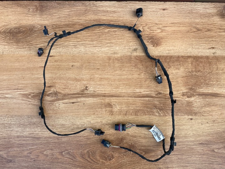 фото №1, Seat leon iii 3 жгут бампера 4x pdc задняя зад