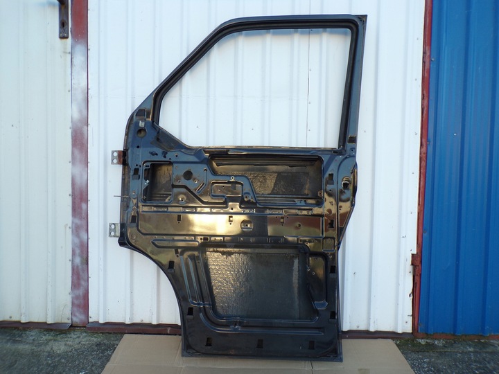 фото №7, Vw t4 transporter caravelle 96- дверь перед правые bez ржавчина чёрный металлик