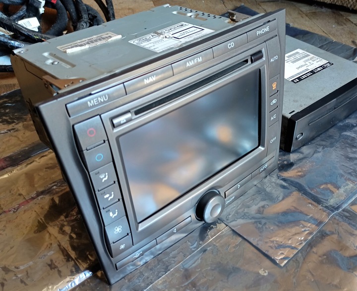 фото №1, Ford mondeo mk3 навигация радио sony denso дисплей gdm + считыватель + pin