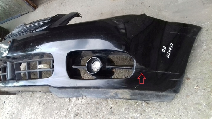 фото №7, Бампер перед переднее 83401s0400 kia cerato i 03-06 eb