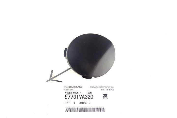 фото №1, Subaru wrx 2017- заглушка накладка решётка бампера