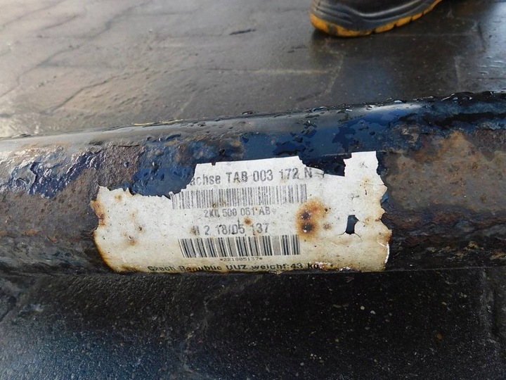 фото №8, Vw caddy iii 1.9tdi 05r балка ось подвешивание зад