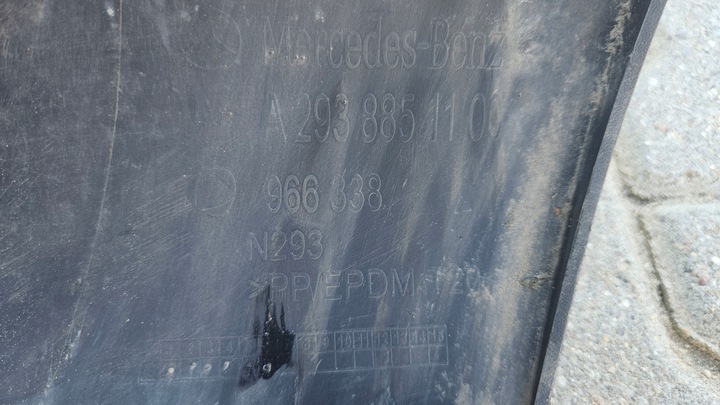 фото №9, Бампер mercedes eqc w293 19- перед переднее перед