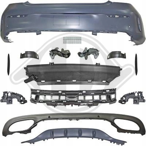 фото №1, Бампер do mercedes c-kl. w205 1.14-7.18