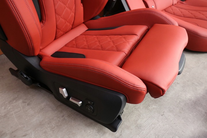 фото №9, Bmw m8 f93 g16 салон сиденья диван обшивки вентиляция подогрев sakhir orange