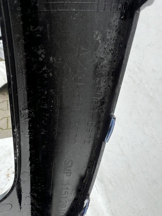 фото №10, Бампер планка mercedes sl sl400 amg зад задняя спойлер диффузор a2318855300