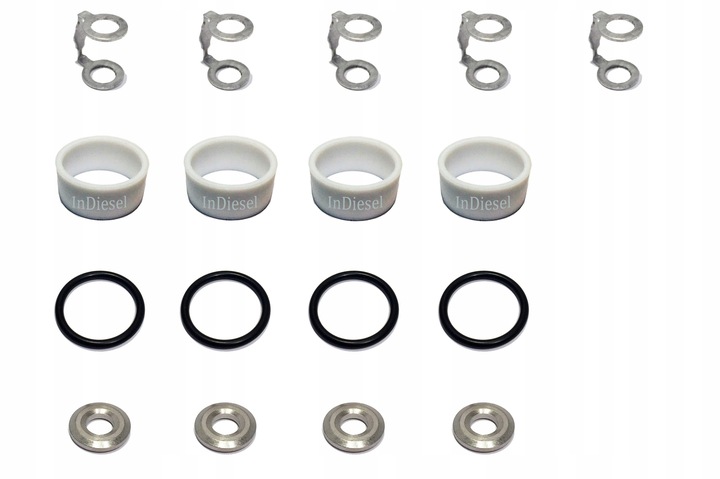 фото №1, Набір прокладок підкладки інжектора вприску toyota d4d 23670-27030