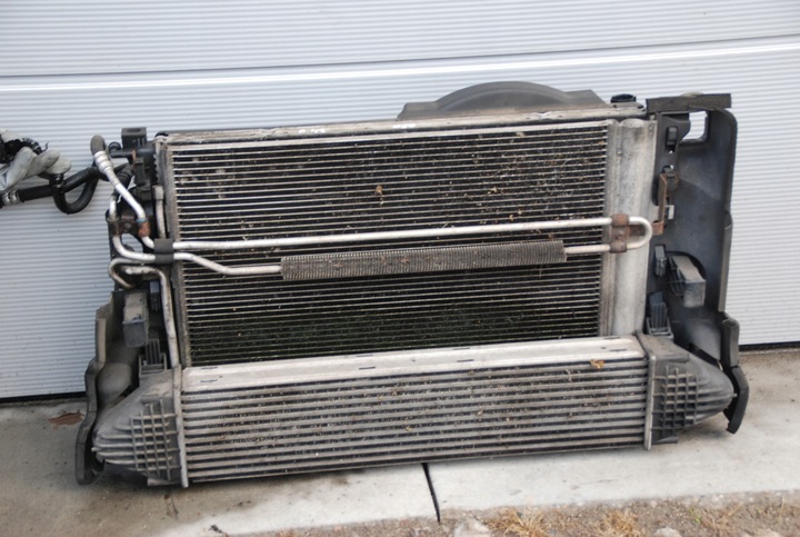 фото №1, Volvo xc60 s80 ii v70 iii xc 06- 2.4 d5 радіатор вентилятори модуль kpl