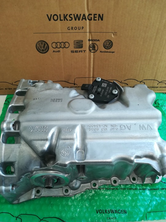 фото №1, Поддон масляная 1.0 tsi skoda scala, volkswagen t-roc, seat arona 04c103603q