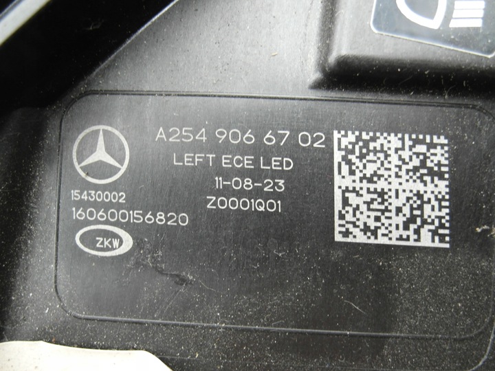фото №14, Mercedes glc a254 254 полный led digi идеал лампа передняя левая a2549066702 ,