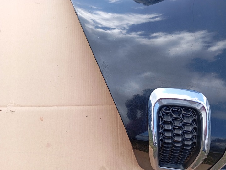 фото №11, Jeep cherokee kl 14- usa капот w цвет pxr чёрная kpl решётка решётка