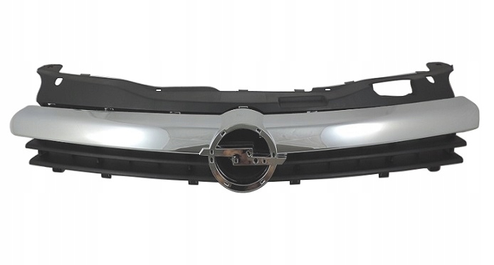 фото №1, Opel astra h 03-07 решётка чёрная решётка радиатора хром новая