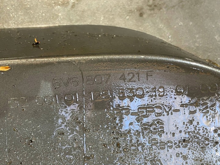 фото №9, Skoda fabia iii 3 6v6 nj рестайлинг 18-21 hb бампер зад задний